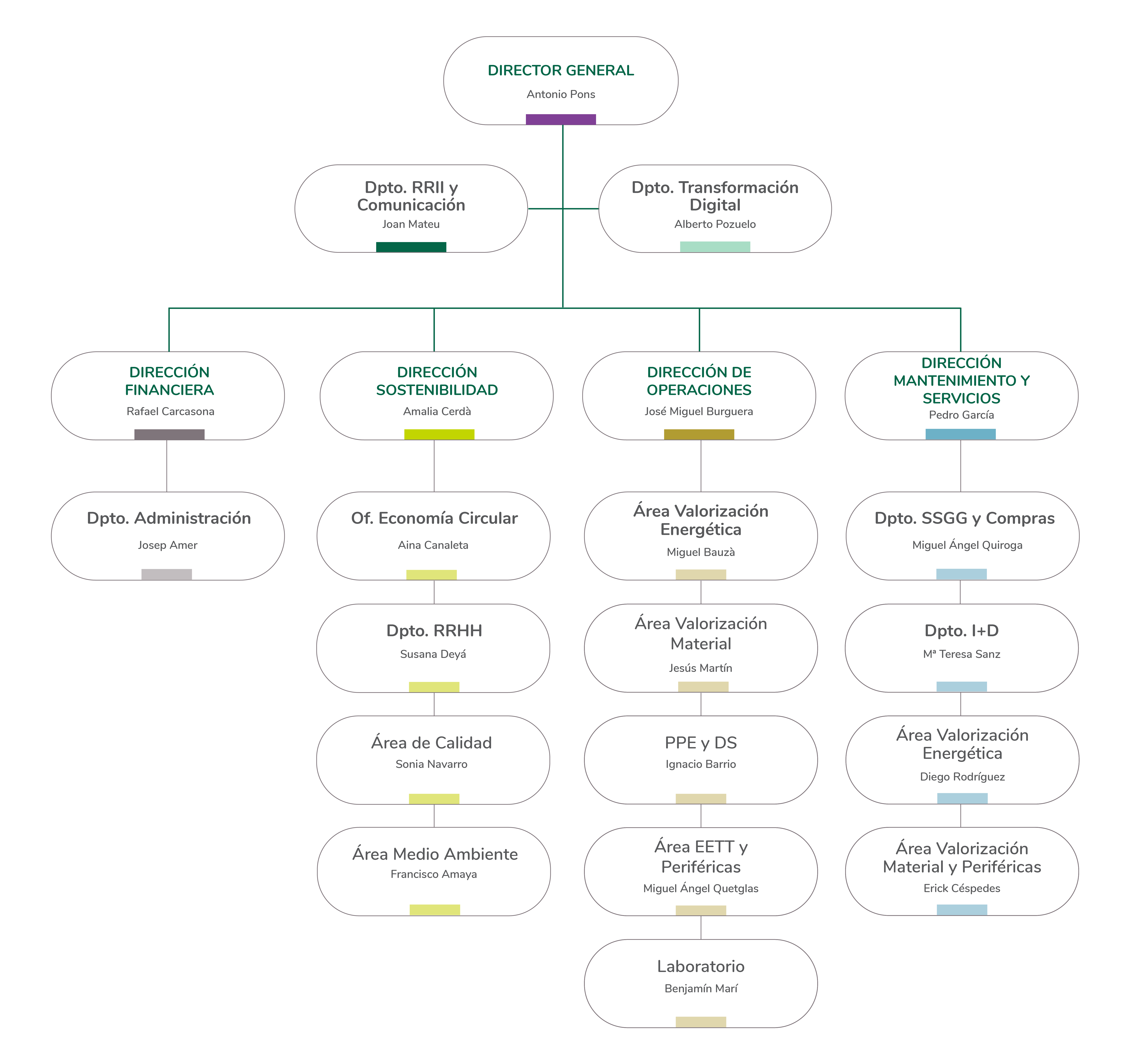 Organigrama Tirme 2026